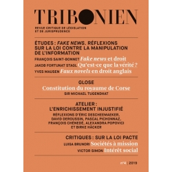 Tribonien - Revue n°3 (Envoi France métropolitaine)