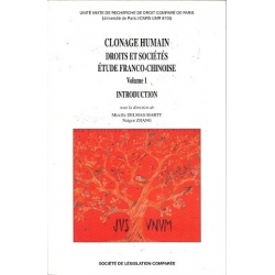 Livre - Clonage humain -  Étude franco-chinoise (Volume 1)