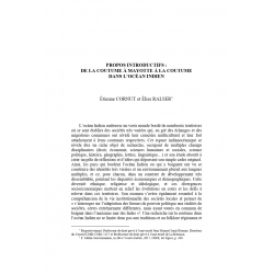 Propos introductif : de la coutume à Mayotte à la coutume dans l'océan Indien - CORNUT et RALSER