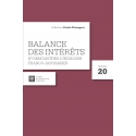 E-Livre : Balance des intérêts, Xe rencontres franco-japonaises
