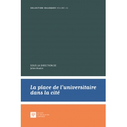 Livre : La place de l’universitaire dans la cité