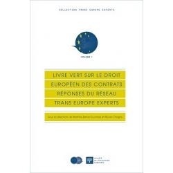 E-Livre - Livre vert sur le droit européen des contrats : Réponses du réseau Trans Europe Experts