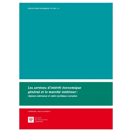 E-Livre - Les services d'intérêt économique général et le marché intérieur : régimes matrimoniaux et cadre juridique européen