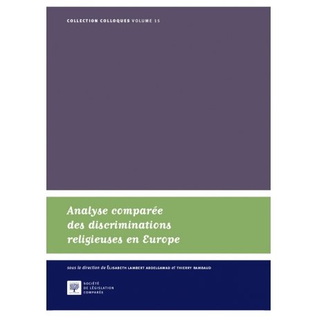 Analyse comparée des discriminatioins religieuses en Europe