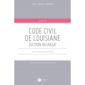 Livre - Code civil de Louisiane - Edition bilingue