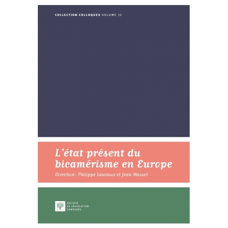 E-Livre - L'état présent du bicamérisme en Europe