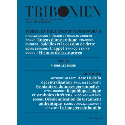 Tribonien - Revue n°1 (Envoi France métropolitaine)