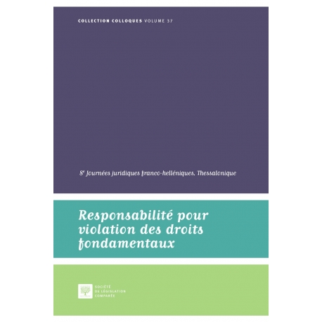 E-Livre - Responsabilité pour violation des droits fondamentauxuissance publique en droit comparé